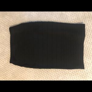 TopShop black pencil skirt spandex
